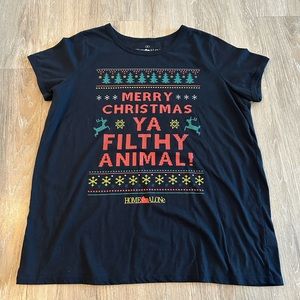 Official Home Alone Christmas Shirt - “Merry Christmas Ya Filthy Animal”